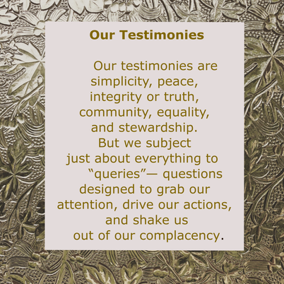 Our Testimonies