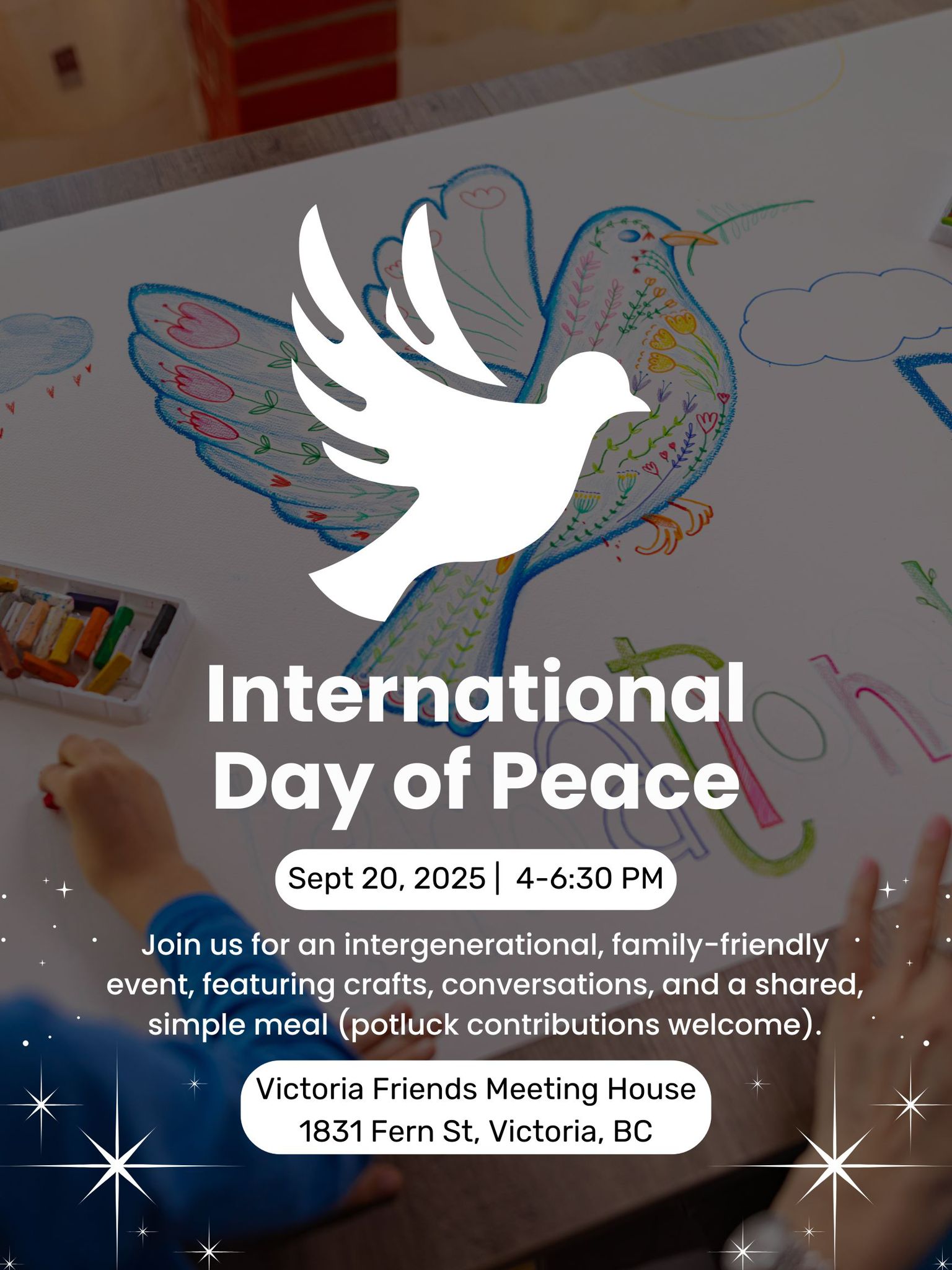 International Day of Peace (Sat Sep 20 4-6:30)